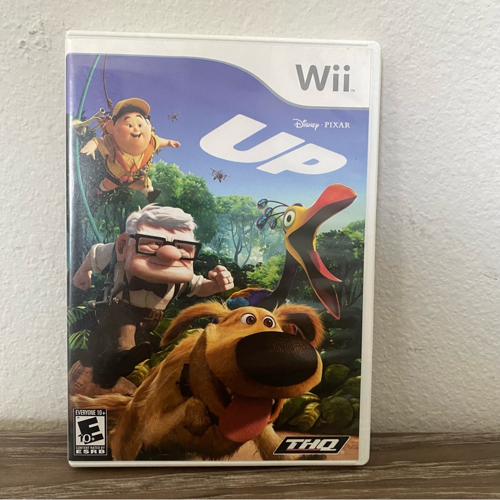 Wii‎ Disney Pixar Up, 2009 Game In Case With Booklet Tested